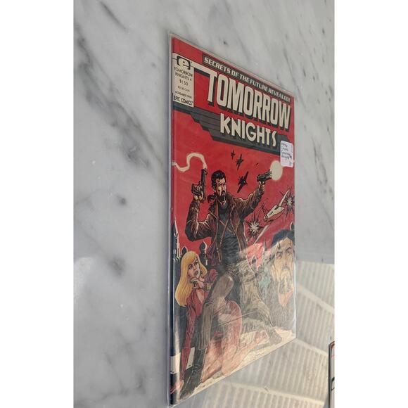 "Tomorrow Knights" Comic Book #4 - Picture 2 of 3